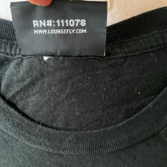 Loungefly Men Short Sleeve Crewneck T-shirt Size M, Black, It’s Ok I’m A Pirate - Picture 7 of 8